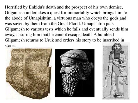 PPT - Sumerian “Flood” Myth: The Epic of Gilgamesh PowerPoint Presentation - ID:3703768