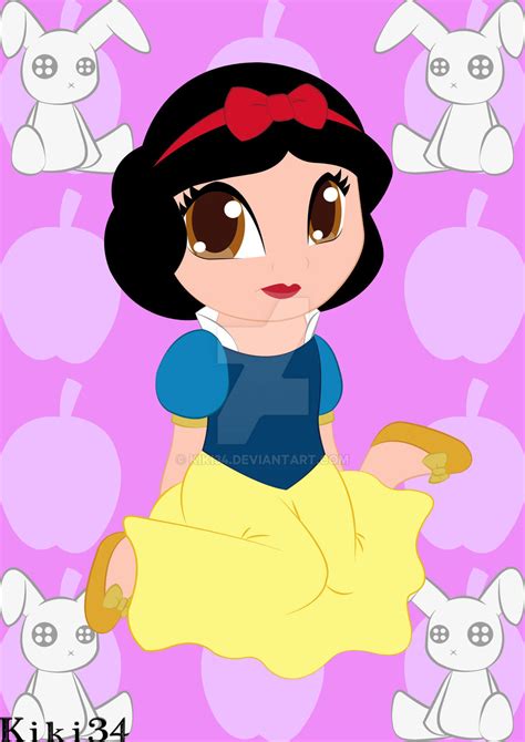 Young Disney Princesses - Snow White by kiki34 on DeviantArt