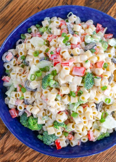 15 Ideas for Creamy Pasta Salad Recipe – Easy Recipes To Make at Home