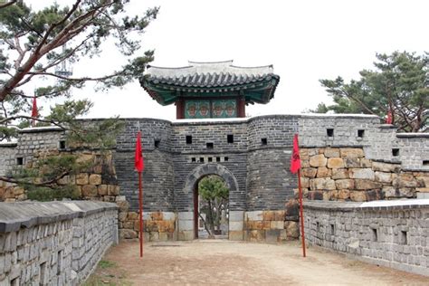 Hwaseong Fortress in South Korea