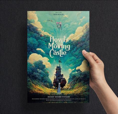 AI Studio Ghibli posters re-design :: Behance