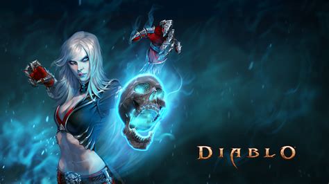 Diablo III Wallpaper 039 Necromancer - Wallpapers @ Ethereal Games