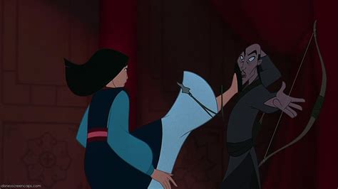 What do you think of Mulan fighting Shan-Yu and his army right after she is wounded? - Disney ...