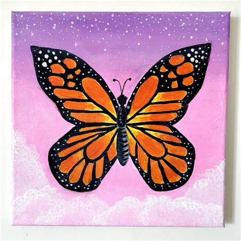 Monarch Butterfly Painting