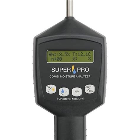 Moisture Temperature Meter with Probe – for hay/straw/silage