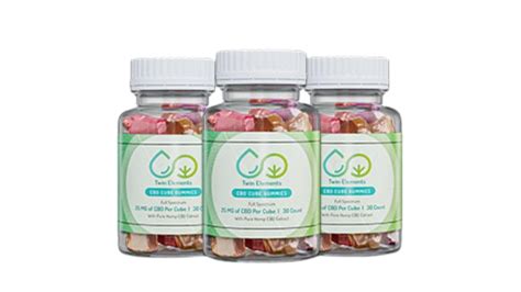 Twin Elements CBD Gummies Review - CBD Cubes That Do The Most For You!