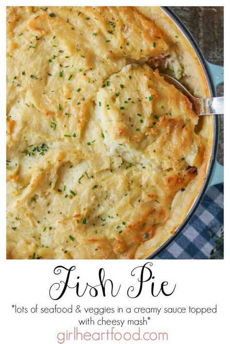 Simple Fish Pie (with cheesy mashed potatoes) | Recipe | Fish pie, Shellfish recipes, Seafood dishes