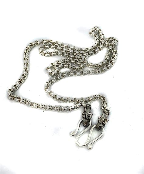 Wolf Head Chain, 43cm – Viking Kristall producing and selling viking jewellery