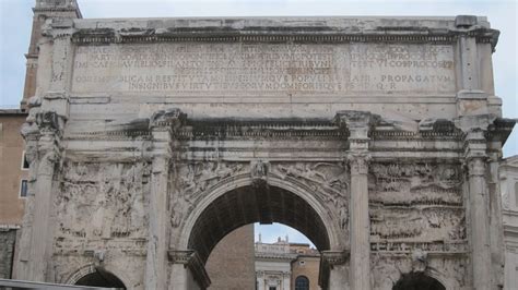 Inscription · Arch for Septimius Severus · Piranesi in Rome