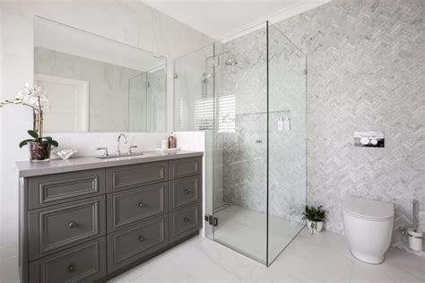 Elegant Hampton-style Bathroom Renovations Sydney by JG Bathrooms