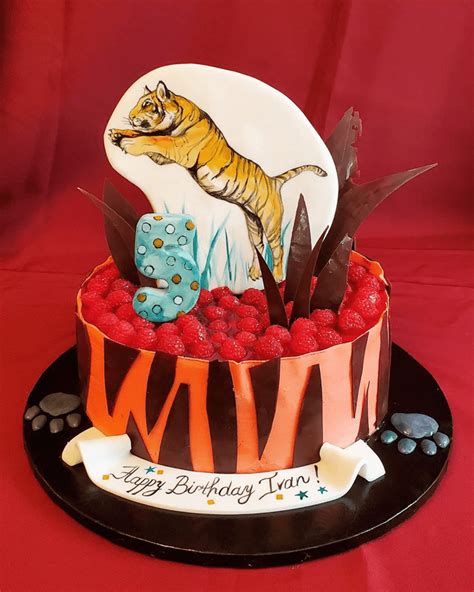 Tiger Cake Design Images (Tiger Birthday Cake Ideas)