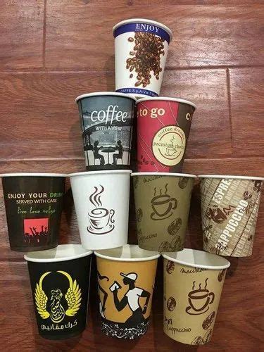 Customized Printing Paper Cup, For cold & hot beverage at Rs 0.2/piece ...