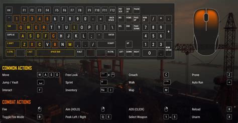 Best PUBG Keyboard Controls - 2023 - Online Game Commands