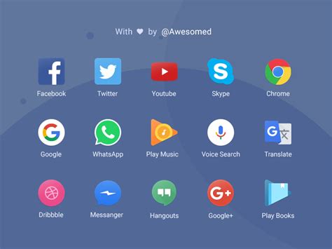 100 + Colorful Icons – Tech & ALL