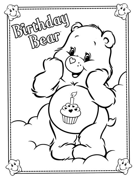 Baby Care Bears Coloring Pages at GetColorings.com | Free printable colorings pages to print and ...