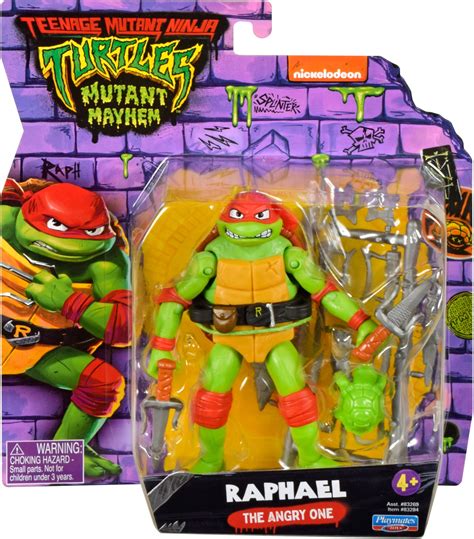 Teenage Mutant Ninja Turtles: Mutant Mayhem: Raphael: Action Figure ...