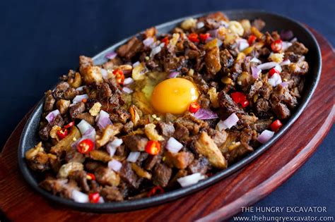 The Hungry Excavator: Sizzling Pork Sisig Recipe