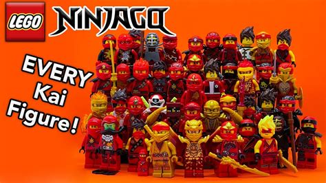 Every LEGO Ninjago Kai Minifigure! 2011-2022 REVIEWED! | Brick Finds ...