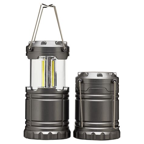 2 Pack Collapsible LED Lanterns, Outdoor, Water Resistant, 72hrs Light for Camping, Hiking ...