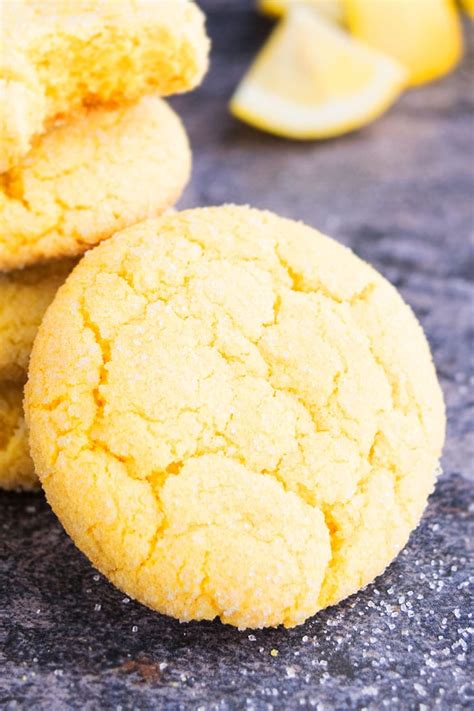 Easy Lemon Cookies {Soft + Chewy!} - CakeWhiz