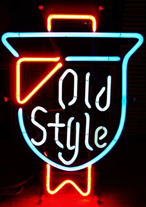 vintage lighted bar signs