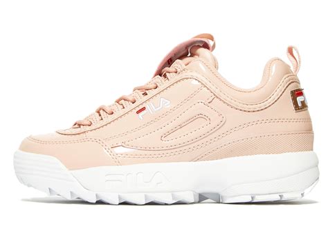 Fila Leather Disruptor Ii in Pink/White (Pink) - Lyst