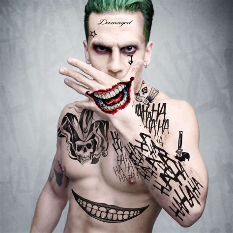 Discover 78+ suicide squad joker hand tattoo latest - in.cdgdbentre