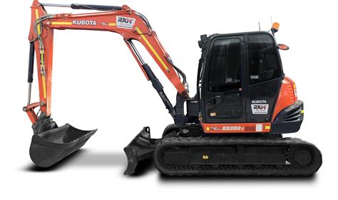 Kubota 8 Tonne Excavator - RAM Equipment - Dry Hire Today!