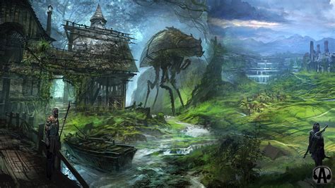 Game digital wallpaper, The Elder Scrolls IV: Oblivion, fan art, The Elder Scrolls HD wallpaper ...