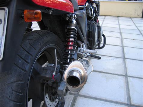 Honda CB400SF Year: 1996 50,1 HP, 400cc Handmade exhaust | Monster trucks, Honda, Bike