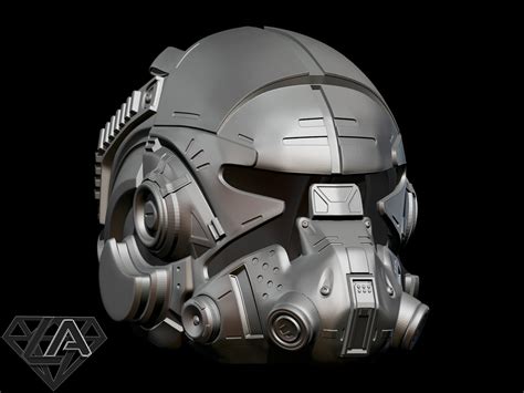 TitanFall 2 Pilot Sci Fi Helmet - 3D Model by LAfactorystore