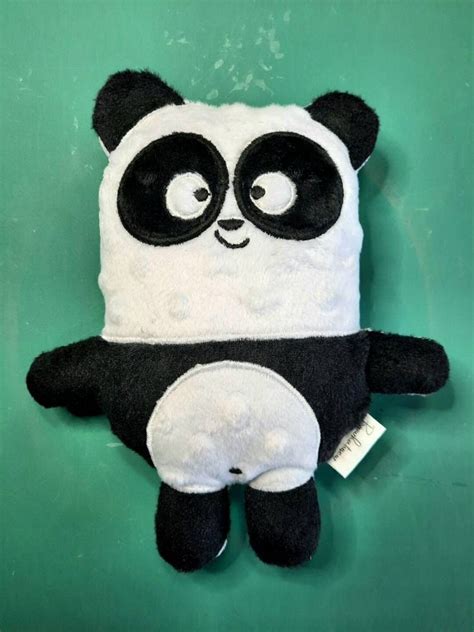 Lingokids Panda Plush Toy Stuffed Animal Minky Handmade Soft - Etsy