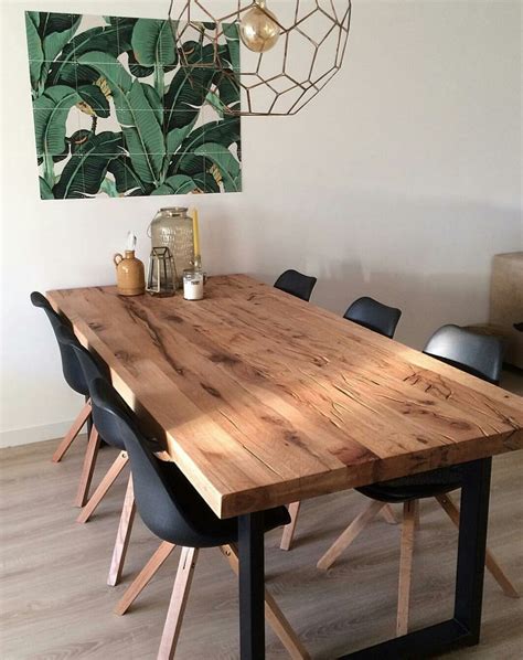 Pin by Jederik | · DIY · Interior · L on Inspiratie Yve | Dining room table, Dining room small ...