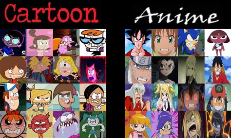 Angry Cartoon and Angry Anime by hodung564 on DeviantArt