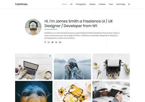 20+ Best Free Personal Portfolio WordPress Themes for Creatives – Speckyboy