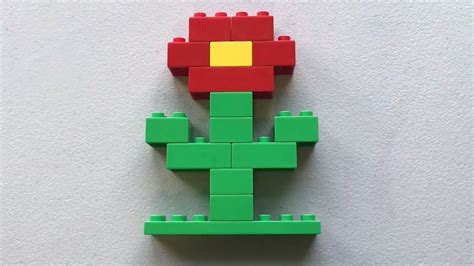 LEGO Minecraft Flowers