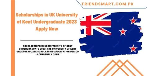 Scholarships in UK University of Kent Undergraduate 2023