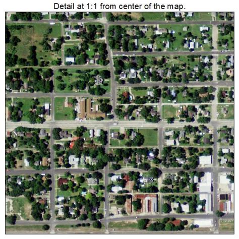 Aerial Photography Map of Schulenburg, TX Texas