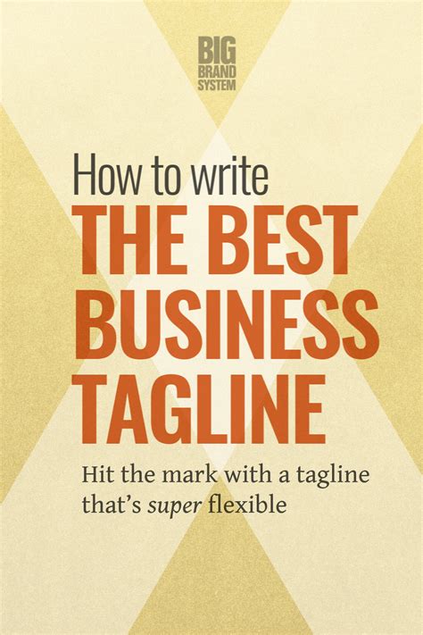 How to Write a Tagline in 5 Simple Steps [Free Tool] | Online business marketing, Tagline ...