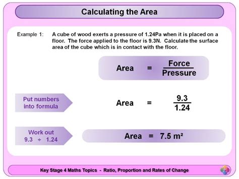 Pressure, Force and Area KS4 | Teaching Resources