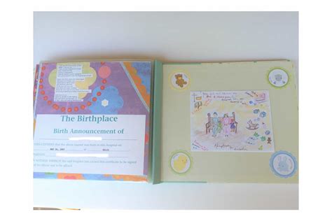 How to Make Your Own Scrapbook Baby Book - Grace for Single Parents