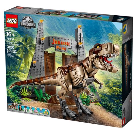 LEGO Jurassic World 75936 Jurassic Park T. rex Rampage-4 - The Brothers Brick | The Brothers Brick