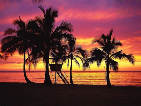 Hawaii Sunset Wallpapers - Wallpaper Cave