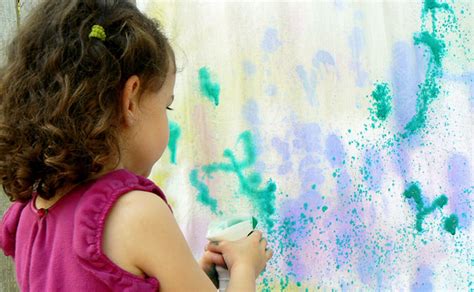 Water spray painting | N Family Club