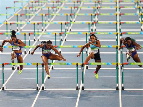 US Women Sweep 100 Meter Hurdles in Rio for First Time Ever