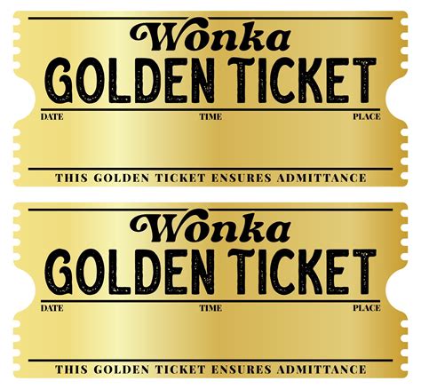 7 best editable printable wonka golden ticket – Artofit