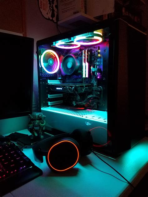 My first gaming pc, I went full rgb : r/gamingpc