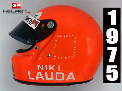 Niki Lauda 1975 Replica Helmet / Ferrari F1 – GPHelmet