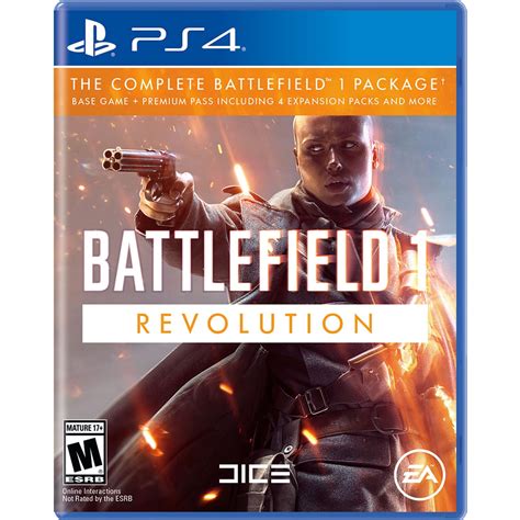 Battlefield 1: Revolution Edition, Electronic Arts, PlayStation 4, [Physical], 014633738193 ...