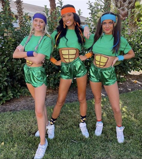 ninja turtles | Trio halloween costumes, Classy halloween costumes, Cute halloween costumes